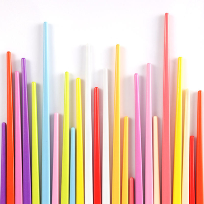 Training Melamin-Essstäbchen-Utensilien-Set 7-Zoll-Essstäbchen für Kinder