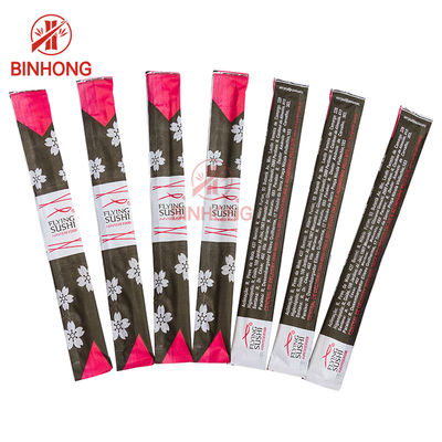 Einzeln eingewickelte Gewohnheit Logo Chopsticks Tensoge-Bambus-23cm