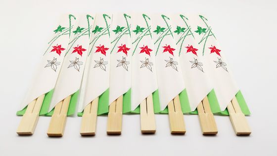 Direkte Versorgung von der Basis PAART Bambusessstäbchen Dispossiable mit der Hälfte, die für chinesische Nahrung in Papier eingewickelt ist