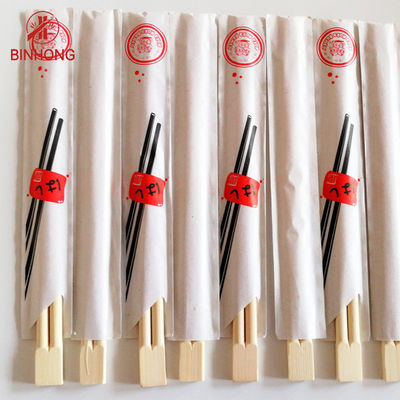 Natürliche Bambuszwillings-Sushi-Essstäbchen Wegwerf