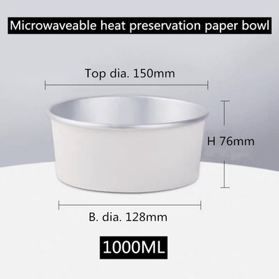 Fettdichte Microwaveable Wegwerf nehmen Brotdosen weg