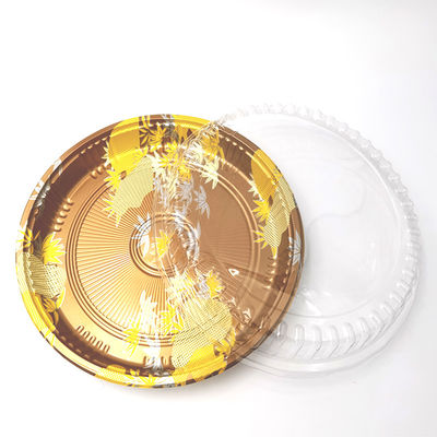 Wegwerf-PS-Plastiksushi Tray With Transparent Lid