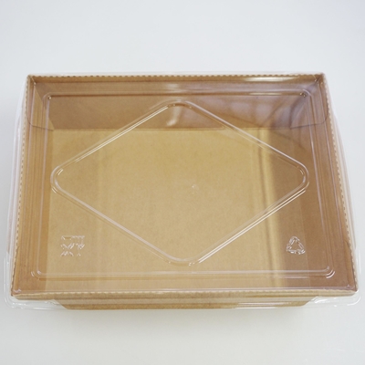 Chinesische Take-Away-Verpackung, Faltschachtel, Kraftpapier, Lebensmittelbehälter für Sushi und Reis