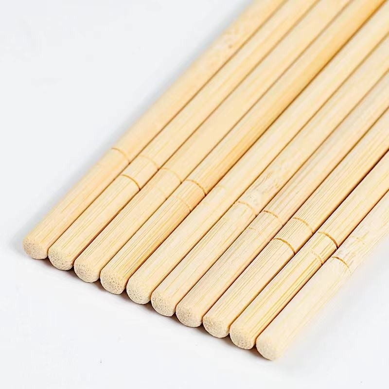 Binhong glatte Einweg-Bamboo-Stichstücke für Fast Food Restaurant runde Stichstücke halbe Papier-Stichstücke