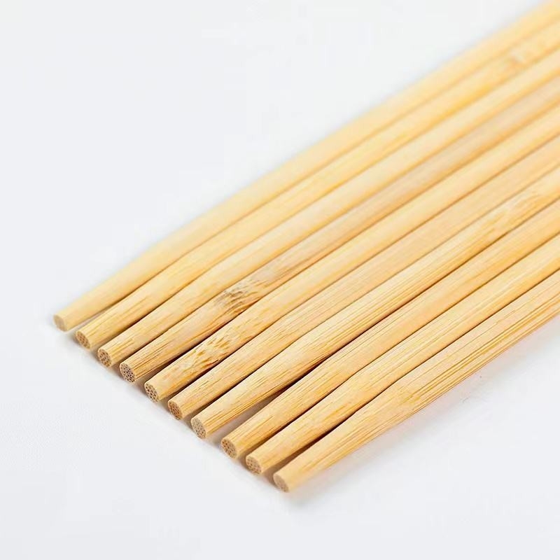 Binhong glatte Einweg-Bamboo-Stichstücke für Fast Food Restaurant runde Stichstücke halbe Papier-Stichstücke