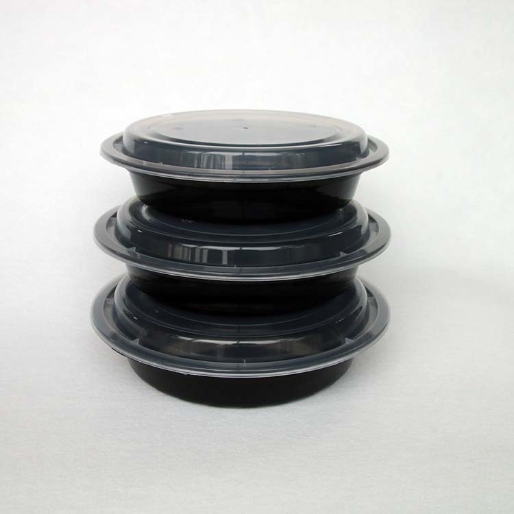 Eco freundlicher Bento Plastic Take Away Box Wegwerf mit Deckel
