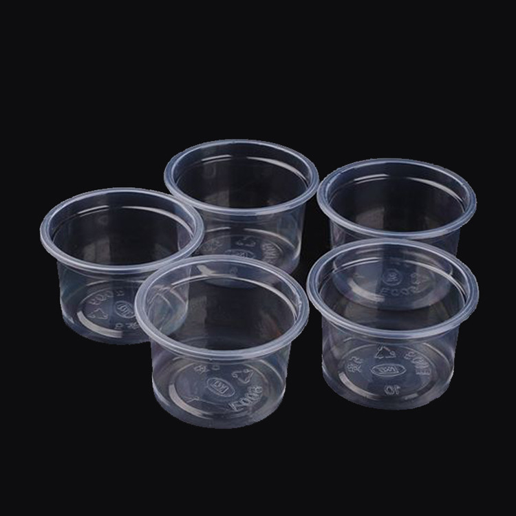 Transparente Plastikwürzeschale versiegelte das hohe Wegwerf Mikrowellen-Esel-Material