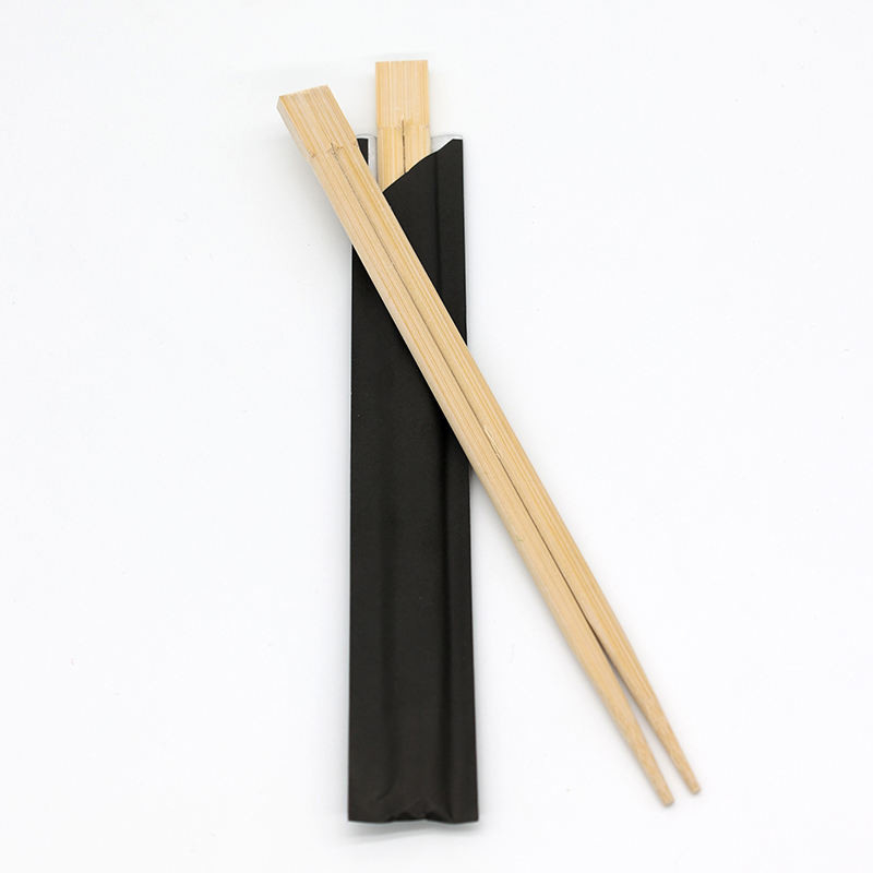 Einweg-Essstäbchen aus natürlichem Bambus, individuell bedruckt, 23 cm