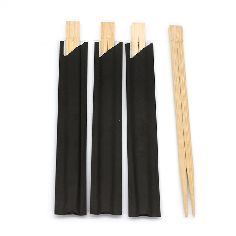 Einweg-Essstäbchen aus natürlichem Bambus, individuell bedruckt, 23 cm