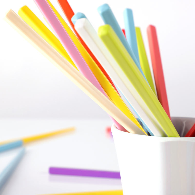 Training Melamin-Essstäbchen-Utensilien-Set 7-Zoll-Essstäbchen für Kinder
