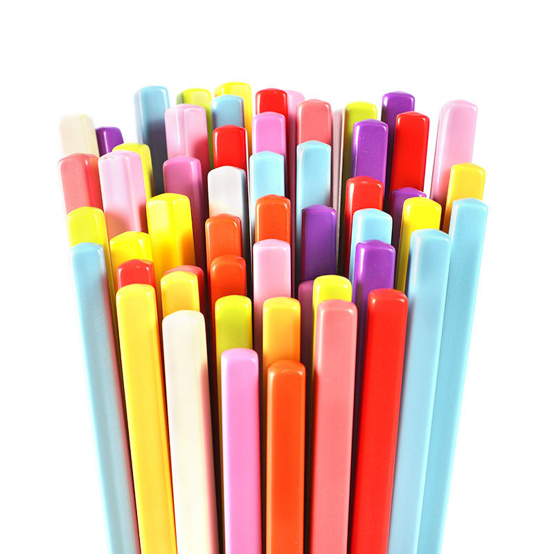 Training Melamin-Essstäbchen-Utensilien-Set 7-Zoll-Essstäbchen für Kinder