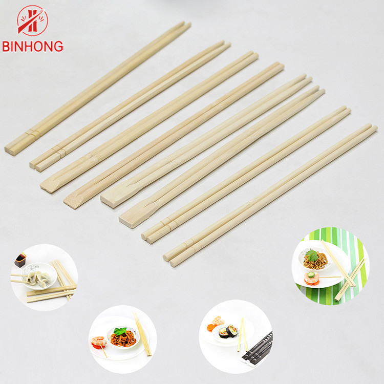 Das Besonders anfertigen des Druckens Logo Natural Household Wooden Chopsticks verwendete wieder