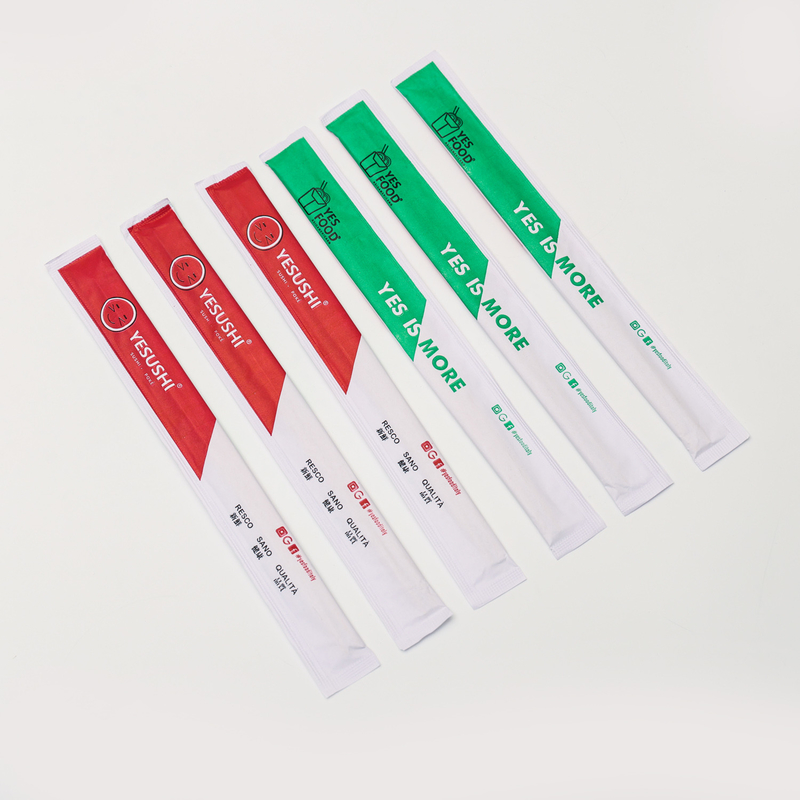 Hochwertige Einweg-Holz-Sticks wiederverwendbar Boutique-Rundstick Bambus-Sticks