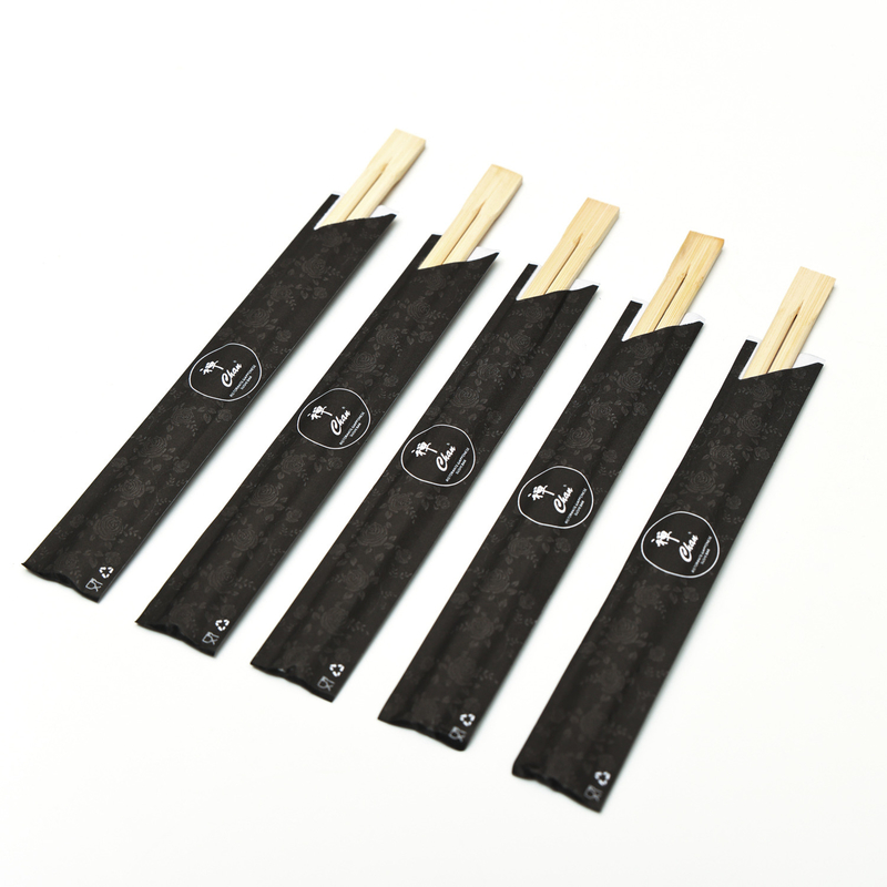 Maßgeschneiderte Sushi-Essstäbchen mit individuellem Logo aus Bambus, individuelle Verpackung