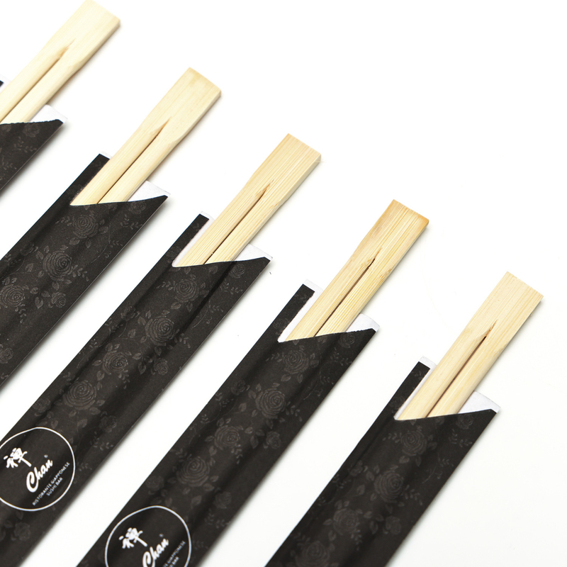 Maßgeschneiderte Sushi-Essstäbchen mit individuellem Logo aus Bambus, individuelle Verpackung