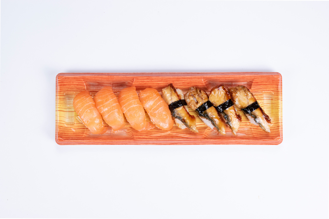 Einweg-Sushi-Karton mit Deckel