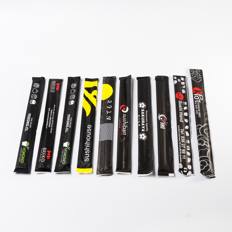 Japanese restaurant sushi disposable bamboo chopsticks with paper wrap.Disposable Bamboo Chopsticks ,Eco-Friendly ,natural bamboo chopsticks