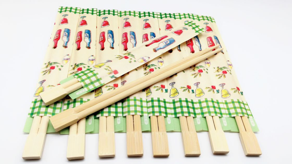 Hygienische Bambuswegwerfessstäbchen 240mm für Restaurant