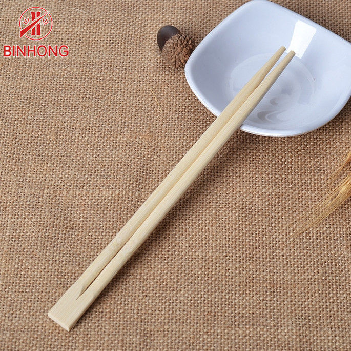 Bambusessstäbchen 21CM -24CM ZWILLINGE Dispossiable mit der Hälfte in Papier eingewickelt für chinesische Nahrung