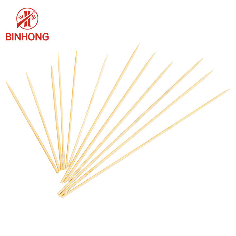 Freundlicher kundenspezifischer Logo 7cm Eco GRILL Bambusstöcke