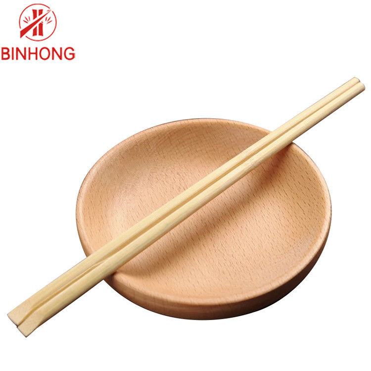 Kundenspezifischer Logo Tensoge Bamboo Chopstick Disposable wickelte einzeln verpackte 23Cm ein
