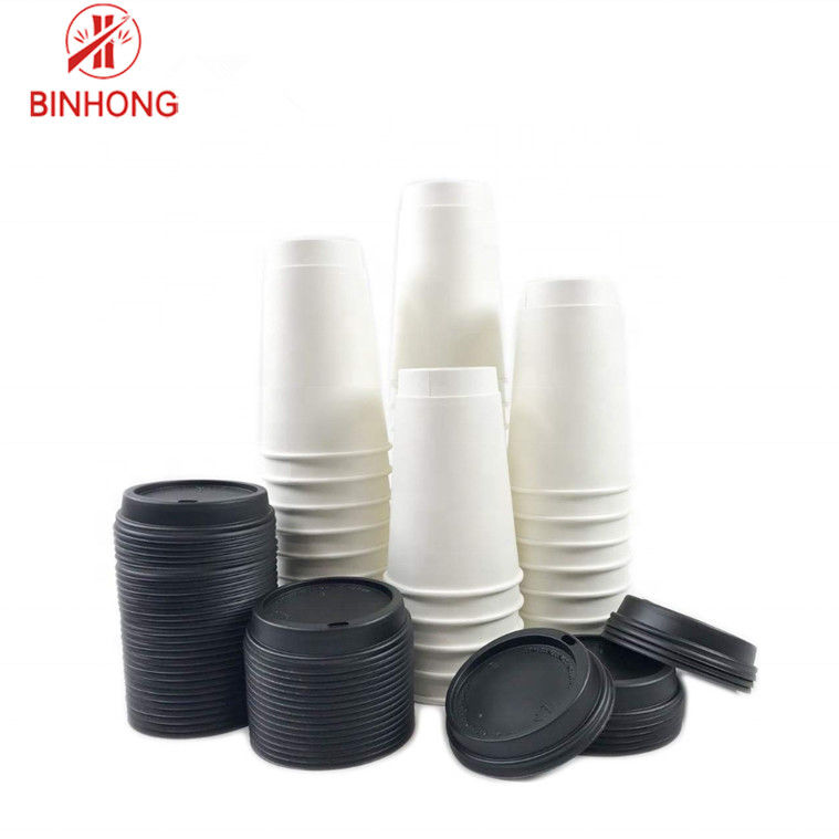Biologisch abbaubare Wegwerfplastikschale Winkels des Leistungshebels 8oz