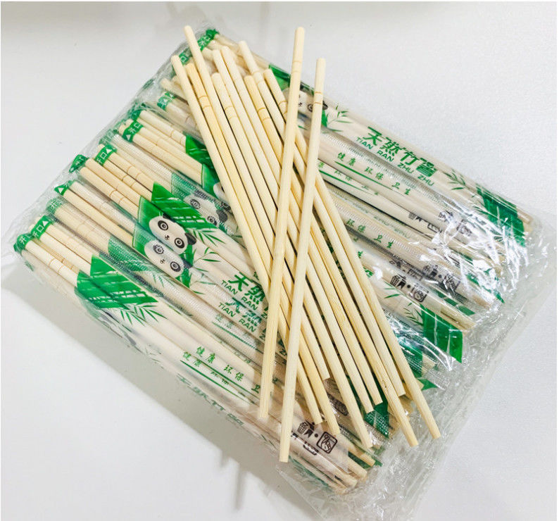 Wegwerfbambusessstäbchen SGS 23cm für Hotel