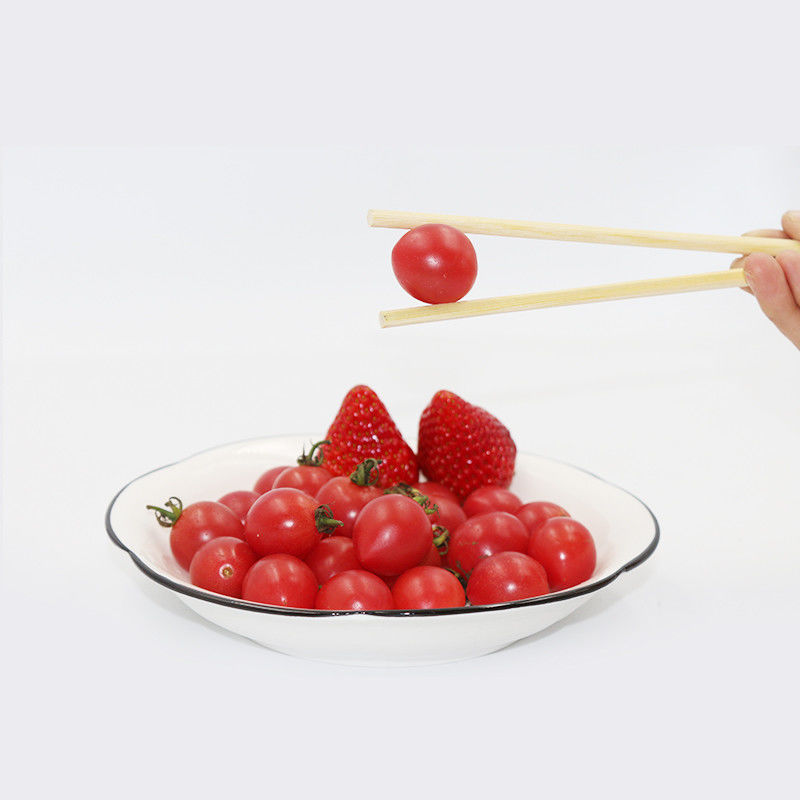 Halbe in Papier eingewickelte AB-Grad 24cm Wegwerfbambusessstäbchen