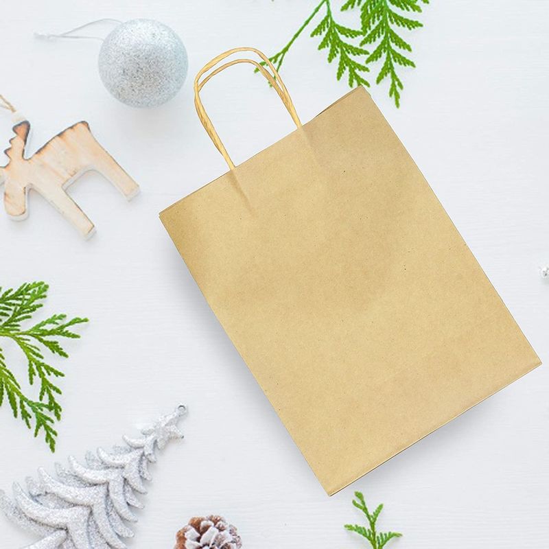 Recyclebares sortiert sortiert Antiöl-Kraftpapier-Nahrungsmitteltaschen