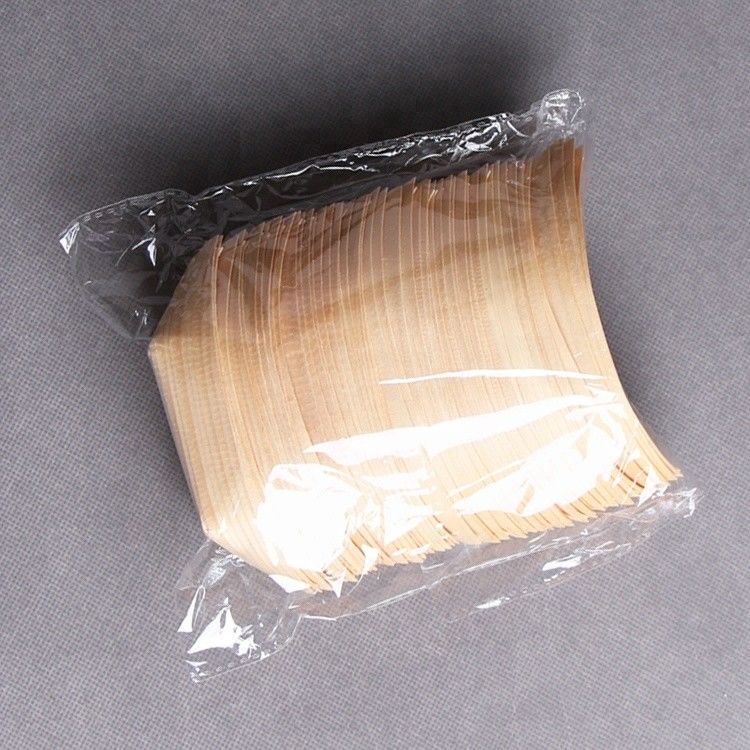 Wegwerfhölzerne Küchen-Behälter der natur-Farbe24.5*11.5cm
