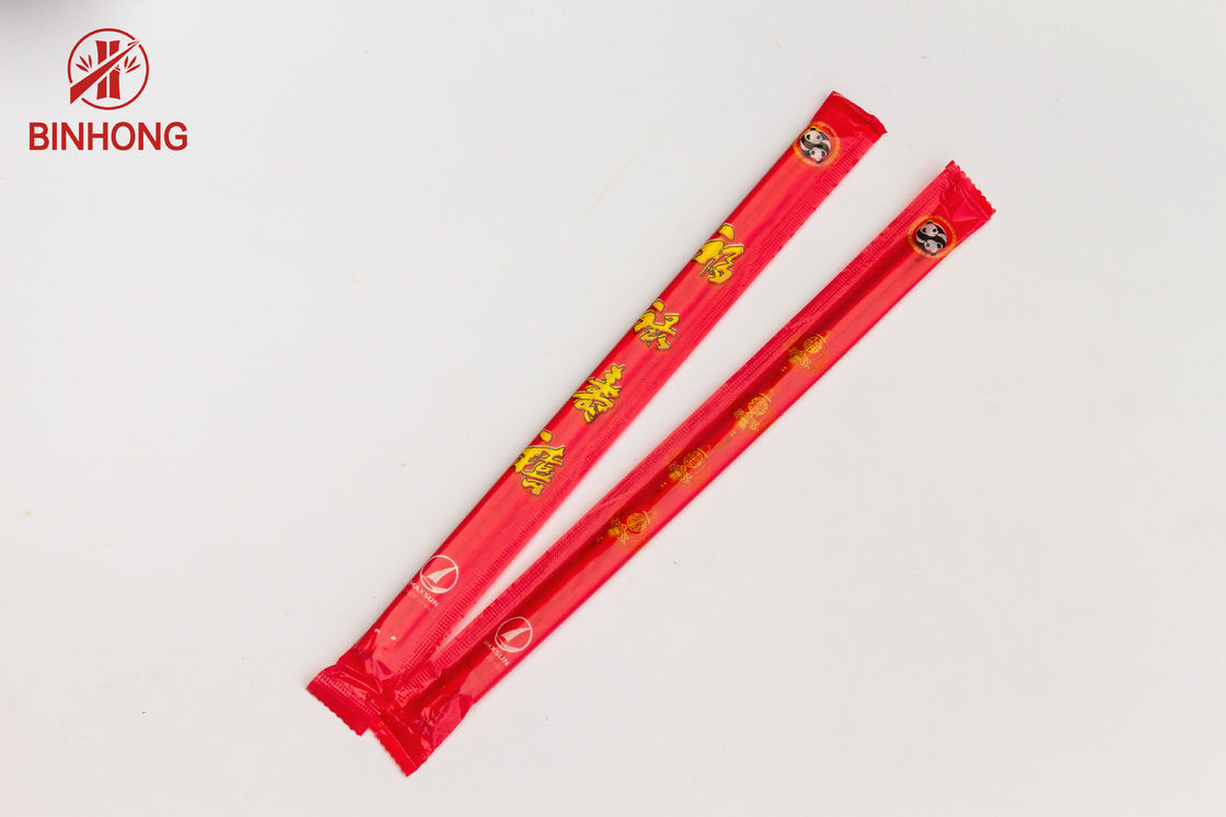 Natürliche Bambusgewohnheit Logo Chopsticks der runden-5.0mm*20cm