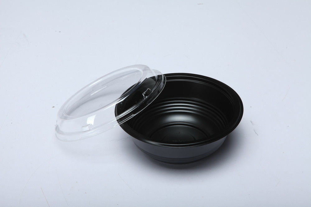 VERPACKEN DER LEBENSMITTEL PlastikReisschale der Haltbarkeits-pp. Microwavable Wegwerf