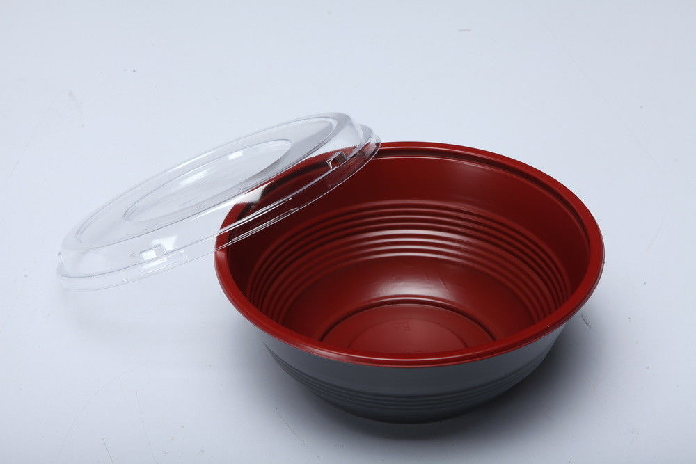 VERPACKEN DER LEBENSMITTEL PlastikReisschale der Haltbarkeits-pp. Microwavable Wegwerf