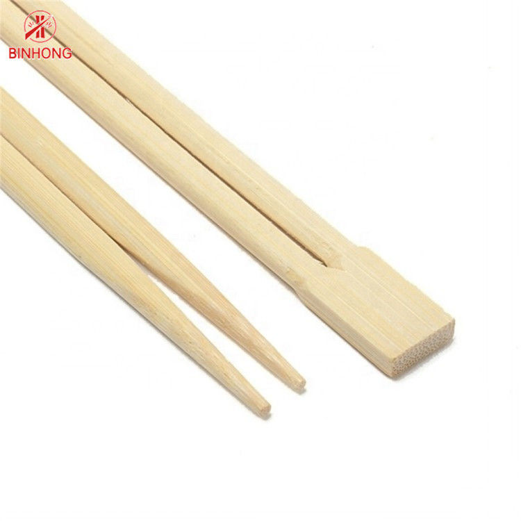 Benutzerdefiniertes Logo Chinesische Einweg-Bambus-Essstäbchen für Hochzeits-Sushi