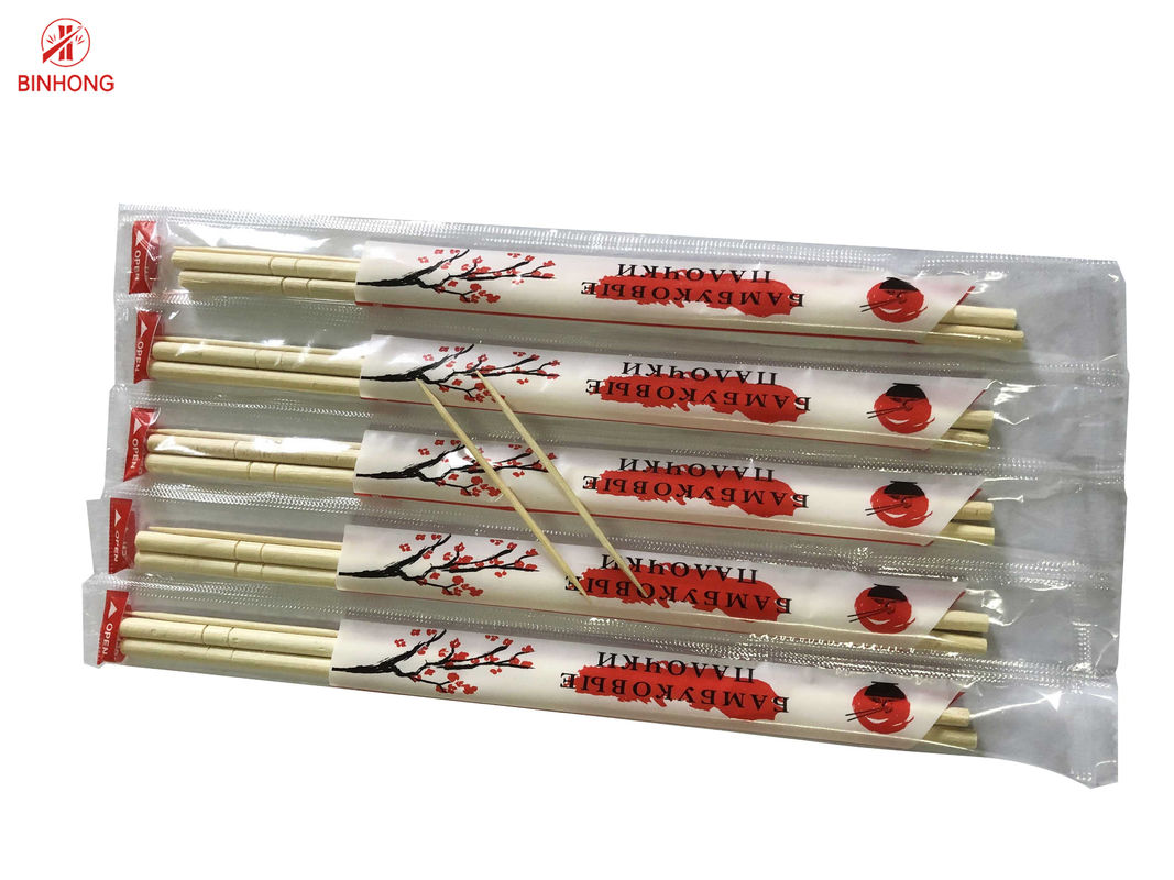 Rundes natürliches Mao Bamboo Chopsticks Disposable
