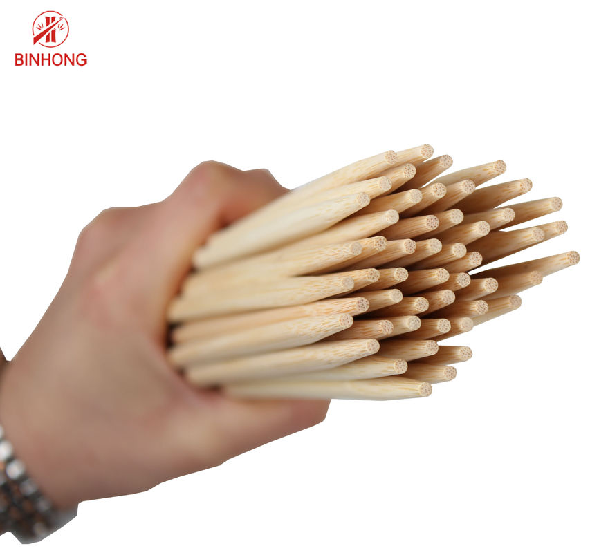 Kundenspezifischer Logo Tensoge Bamboo Chopstick Disposable wickelte einzeln verpackte 23Cm ein