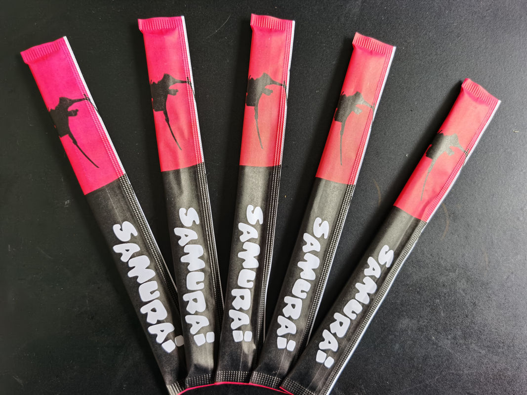 Volle Papierzwillings-Bambusessstäbchen der verpackungs-21cm Wegwerf, beste Qualität