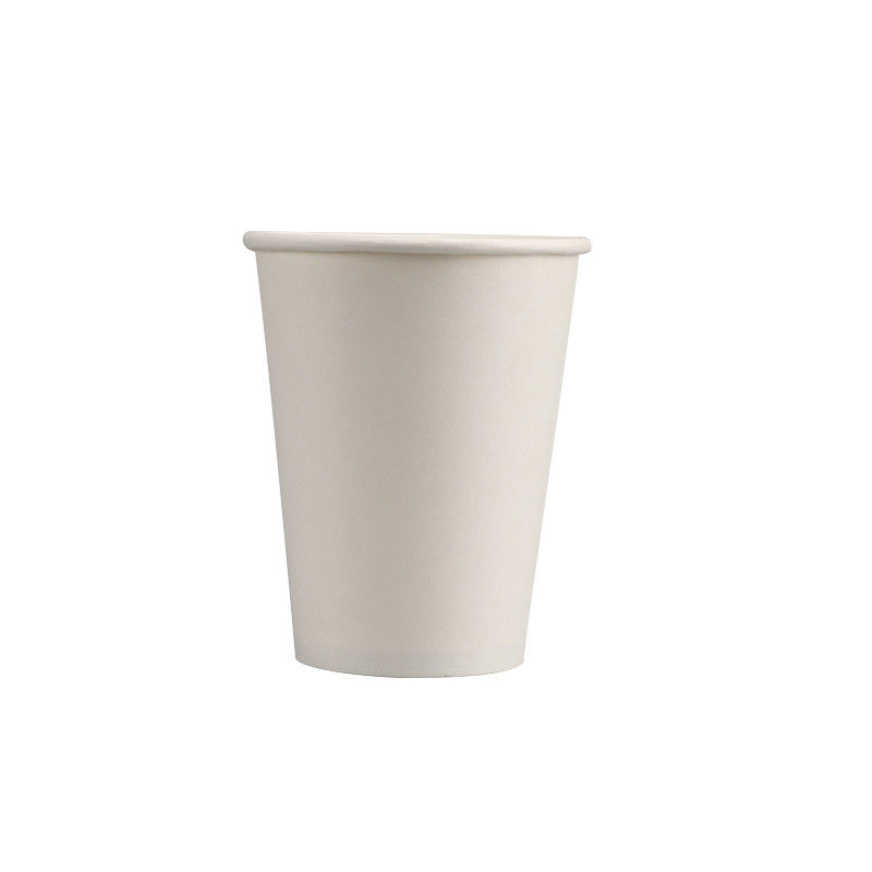untere einzelne Wand-weißer Kaffee-Wegwerfpapierschale 12oz 60mm biologisch abbaubar