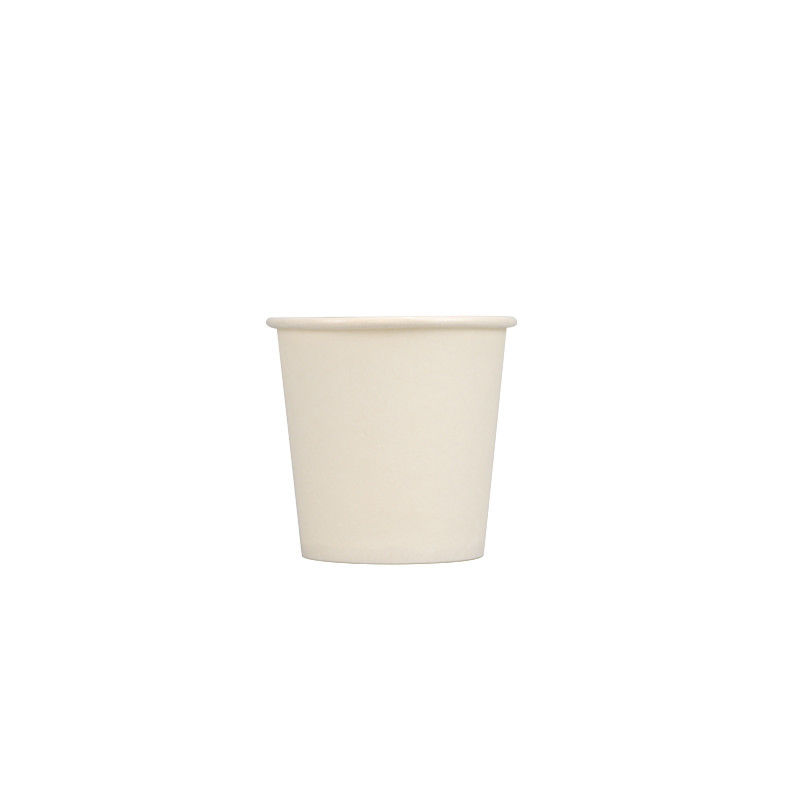 untere einzelne Wand-weißer Kaffee-Wegwerfpapierschale 12oz 60mm biologisch abbaubar