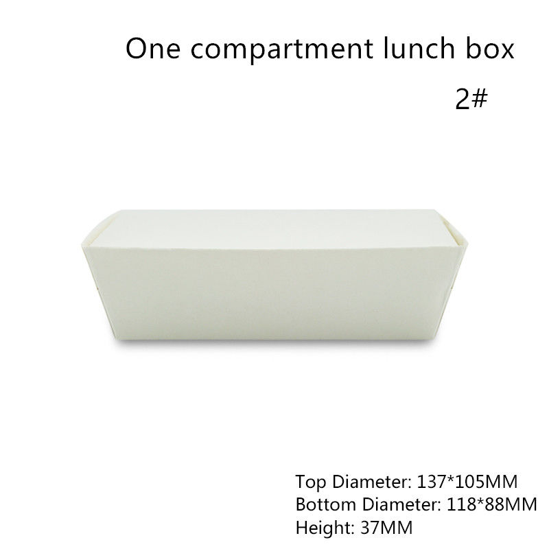 Ein Fach Microwavable Wegwerf-Bento Box Containers