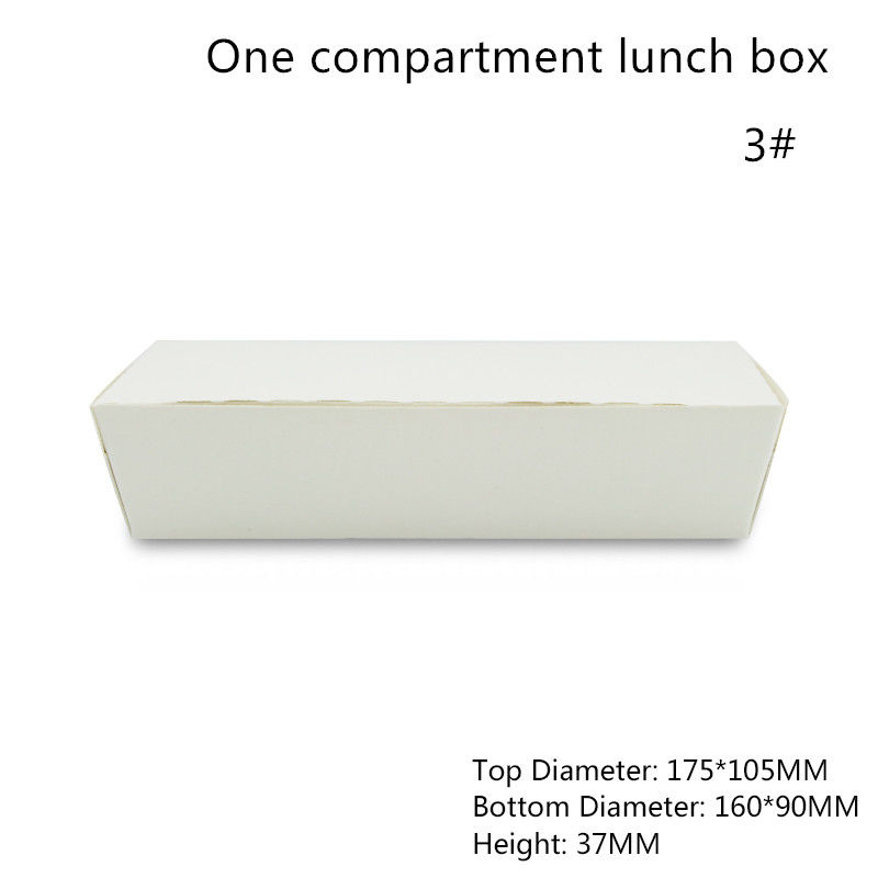 Ein Fach Microwavable Wegwerf-Bento Box Containers