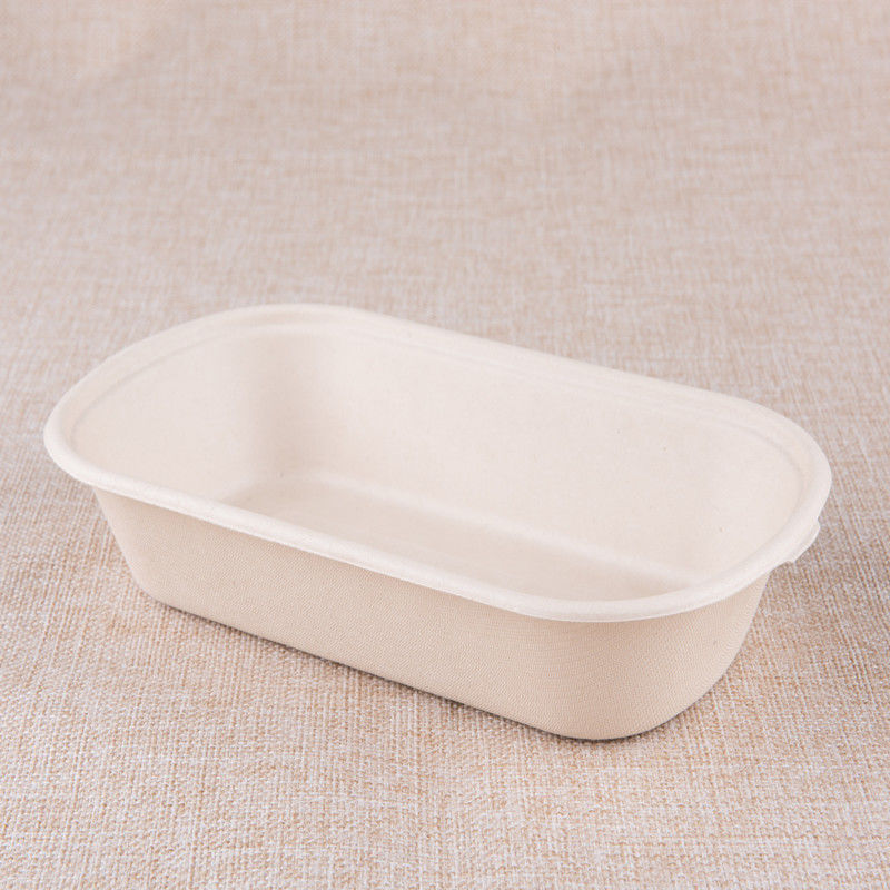 5 Fach-Wegwerfpapierbrotdose 500ml 700ml 850ml 1000ml