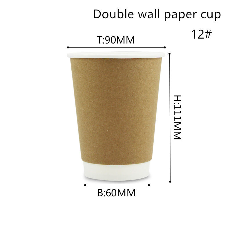 Biologisch abbaubare heiße und kalte Getränkeschalen 8oz 12oz 16oz