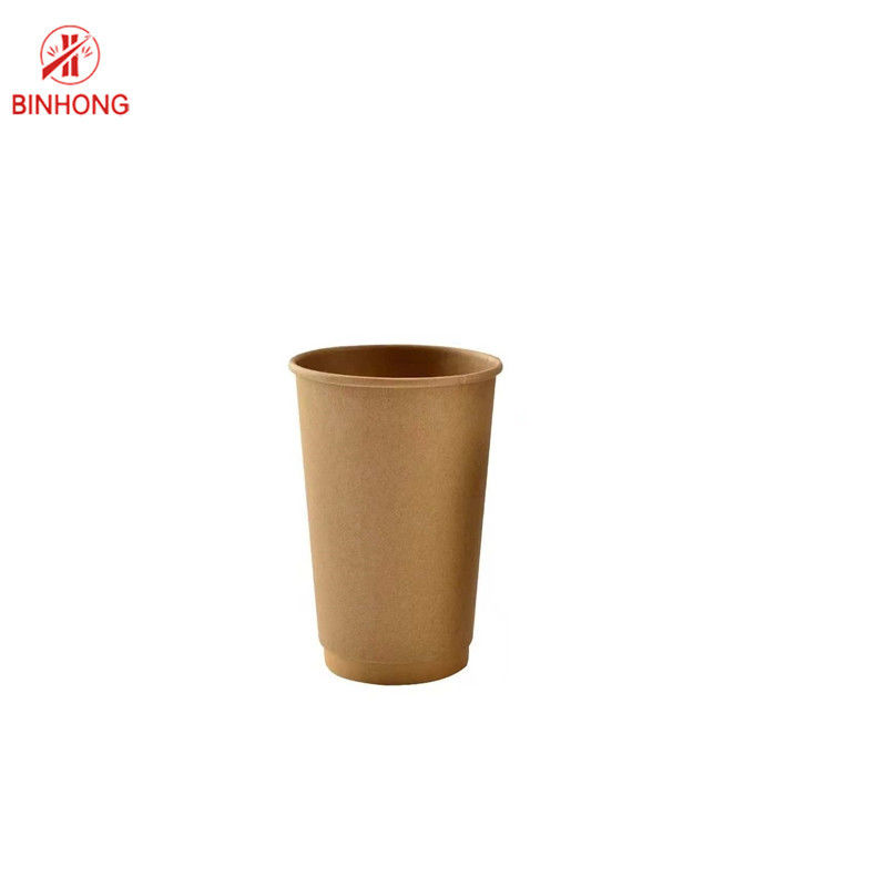PET beschichtete die freien Kaffeetassen BPA des Kraftpapier-300gsm
