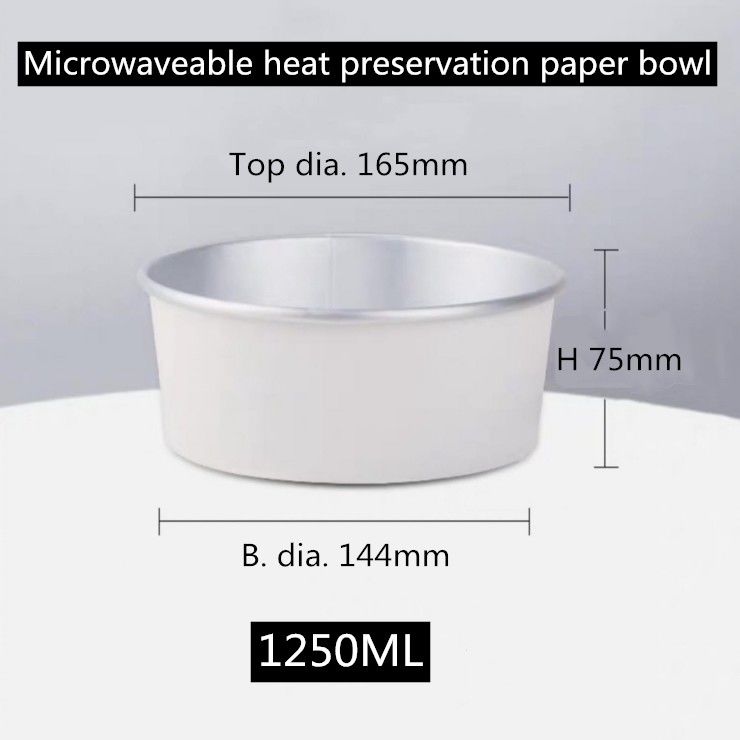 Fettdichte Microwaveable Wegwerf nehmen Brotdosen weg