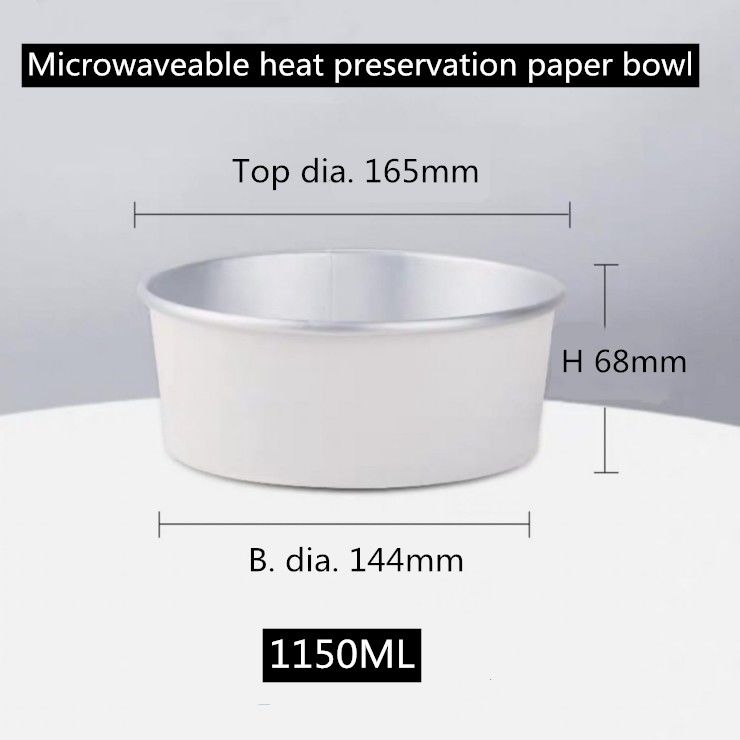 Fettdichte Microwaveable Wegwerf nehmen Brotdosen weg
