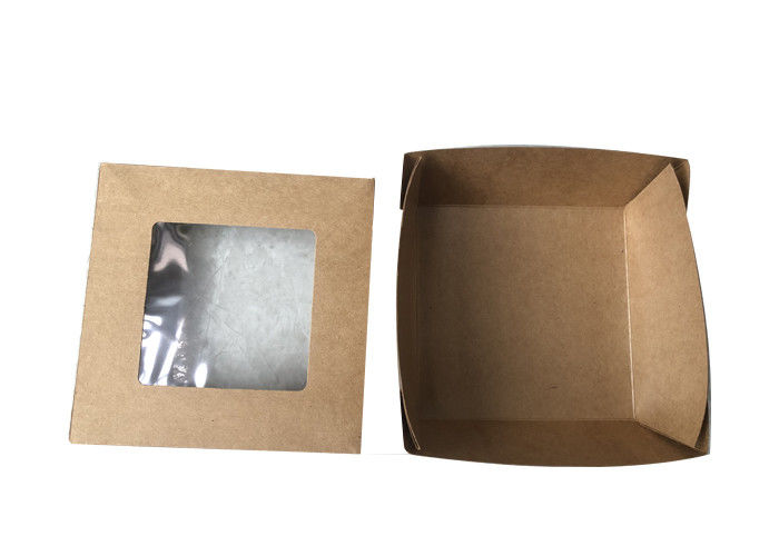 Brotdose des Kraftpapier-350 520 720 998 1090ml mit Himmel und Erdabdeckung