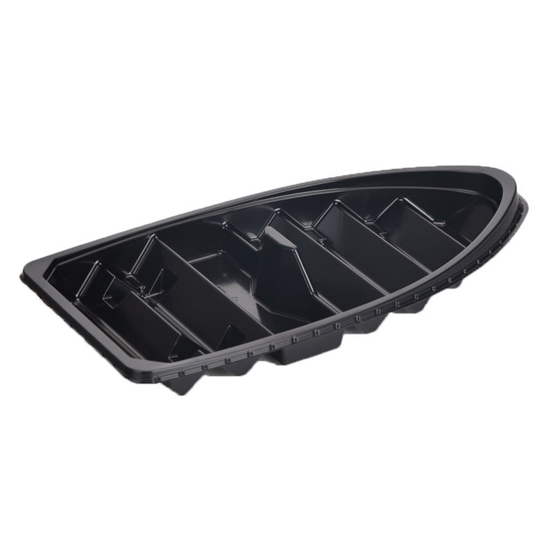Boots-Form PS-Plastiksushi Tray Stackable Eco Friendly