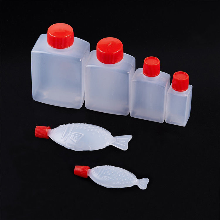 Fische des Rechteck-30ml formten Plastiksushi-Sojasoßen-Behälter