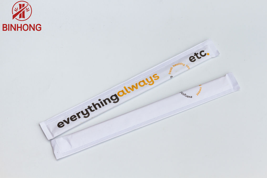 Eco Frindly Natürliche Bambus-Essstäbchen-Sushi-Stick mit Papierverpackung